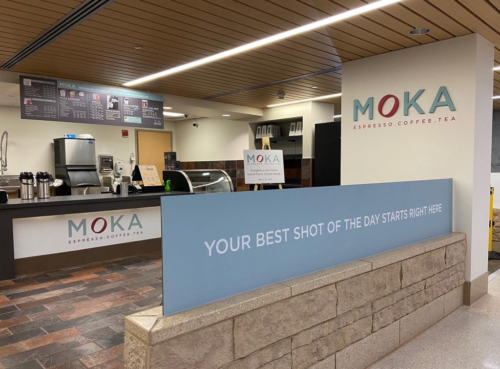 Moka Indoor Signage